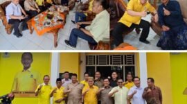 Ketua DPD Partai Golkar Provinsi Bengkulu, Syamsurachman saat melakukan konsolidasi ke Bengkulu Utara, Selasa (4/11/25)(foto: Mahmud Yunusbengkulubarometer.com/)