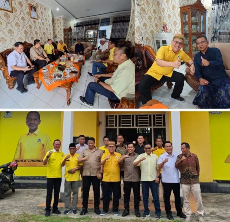 Ketua DPD Partai Golkar Provinsi Bengkulu, Syamsurachman saat melakukan konsolidasi ke Bengkulu Utara, Selasa (4/11/25)(foto: Mahmud Yunusbengkulubarometer.com/)