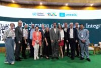 Ketua Dewan Perwakilan Daerah (DPD) RI, Sultan Baktiar Najamudin, menjadi salah satu pembicara kunci (Keynote Speaker) pada plenary Investment Forum dalam perhelatan Conference of Parties (COP) ke-30 di Belem, Brazil, Kamis (13/11) waktu setempat.(foto: dok DPD RI)