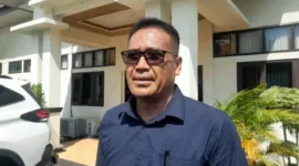 Deski Bewantara, SH, MH, kuasa hukum tersangka Erlangga, mantan Sekretaris Dewan (Sekwan) DPRD Provinsi Bengkulu (foto: Ardiyantobengkulubarometer.com/)