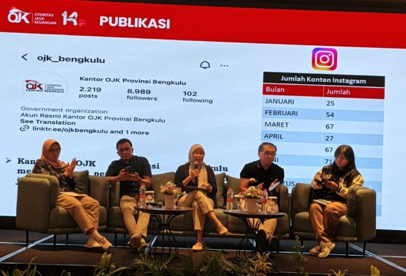 Kepala OJK Bengkulu, Ayu Laksmi Syntia Dewi, memaparkan bahwa Bank Bengkulu Bangkit dari Tekanan Ekonomi 2022