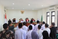 Sebanyak  15 saksi disumpah sebelum diminta keterangan disidang Korupsi Setwan Provinsi Bengkulu pada 10 Desember 2025.