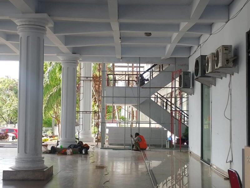 Proyek akhir tahun di DPRD Provinsi Bengkulu penutup tangga 