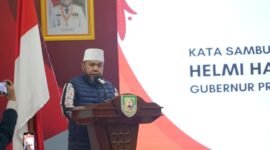 Gubeenur Bengkulu Helami Hasan, apresiasi Pengurus KONI tak terima gaji