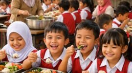 Gambar hasil dari editan MBG, MBG tetap berjlan di libur sekolah