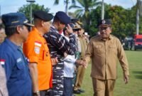 Pemprov Bengkulu menggelar Apel Siaga Bencana untuk mengantisipasi dampak Siklon Tropis 91S, termasuk hujan lebat, angin kencang, dan gelombang laut tinggi.

