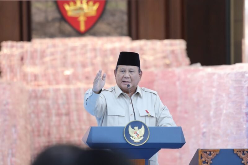 Presiden RI Prabowo Subianto