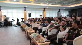 Kejati Bengkulu menggelar syukuran kinerja 2025. Kajati Victor Antonius Saragih menegaskan komitmen penegakan hukum yang profesional dan berintegritas di Bengkulu.