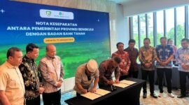 Pemprov Bengkulu gandeng Bank Tanah kelola 20 ribu hektare lahan eks HGU untuk PAD baru, industri, TPA, dan perumahan rakyat.