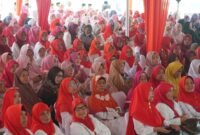 Ribuan jemaah hadiri Tabligh Akbar Pengajian Merah Putih di Bengkulu untuk memperingati Isra Mikraj dan menyambut Ramadan dengan penuh khidmat dan semangat ibadah.