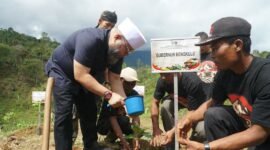 Gubernur Bengkulu Helmi Hasan meluncurkan Program Kopi Merah Putih untuk mendorong petani kopi naik kelas melalui pendampingan menyeluruh dari hulu hingga hilir.