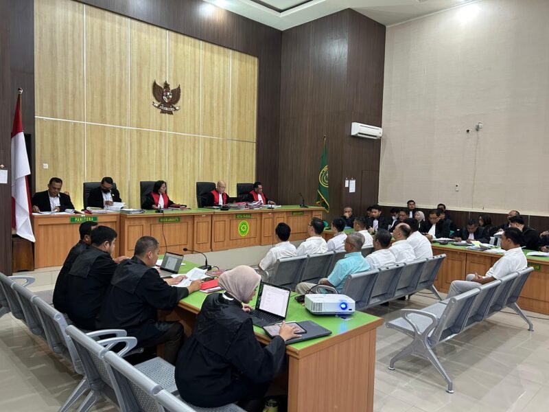 Sidang PT Ratu Samban Mining mengungkap penolakan RKAB melalui sistem e-RKAB dan munculnya mekanisme pengajuan manual di Kementerian ESDM.