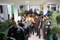 Mantan Bupati Bengkulu Utara Imron Rosyadi, usai ditetapkan tersangka oleh Kejati bengkulu, langsung digiring ke Lapas Bengkulu pada Selasa 10 Februari 2026