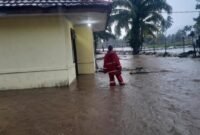 Kondisi Banjir lebong 