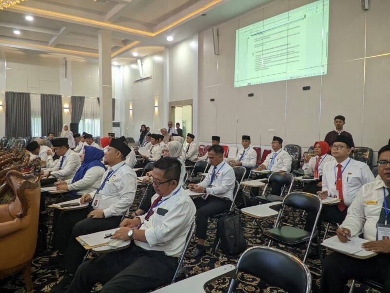 SELEKSI: Calon pejabat eslon 2 Pemkot saat ikut sekelsi. -  Foto: Handi//MBG