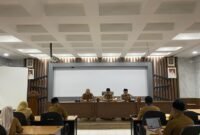 EVALUASI: sisten III Sekretariat Daerah Provinsi Bengkulu, Nandar Munadi, tegasakan kemungkinan dilakukan pergantian anggota dewan pengawas secara antarwaktu. (Selasa-14-04-2026)--FOTO: Handi//MBG.