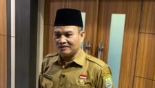 SAMPAIKAN: Sekretaris Daerah Provinsi Bengkulu, Herwan Antoni, menjelaskan Pemprov Bengkulu Resmi Berlakukan WFH Setiap Jumat Mulai 17 April 2026. (Rabu-15-04-2026)--HANDI//MBG.