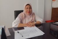 SAMPAIKAN: Kepala Bidang Kawasan Permukiman Dinas Perkim Kota Bengkulu, Lepi Nurseha, mengatakan kota bengkulu terima 3000 Rumah Dapat Bantuan RTLH 2026, tapi Data Tak Sinkron Jadi Penghambat. (Kamis-16-4-2026)--FOTO: Handi//MBG.