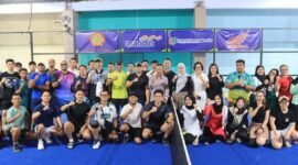 D’Gendiz Padel Championship Series I digelar di Bengkulu dengan antusiasme tinggi dari peserta. Turnamen ini menjadi bukti olahraga padel semakin populer di Bengkulu.