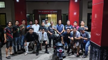 Residivis curanmor di Bengkulu berhasil ditangkap tim gabungan Jatanras Polda Bengkulu hanya lima jam setelah beraksi di kawasan Sumur Dewa.