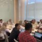 RAPAT: Pemprov Bengkulu bersama BPJS Ketenagakerjaan menargetkan hingga 100 ribu pekerja rentan mendapatkan perlindungan jaminan sosial pada 2026 melalui dukungan APBD dan DBH sawit. (RABU-06-05-2025)-- FOTO: HANDI//MBG 