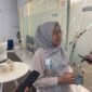 SAMAPIKAN: Kepala BPJS Ketenagakerjaan Cabang Bengkulu, Ferama Putri, menyatakan telah mencairkan manfaat klaim sebesar Rp72 miliar hingga April 2026. Sebanyak 7.600 pekerja dan 333 anak penerima beasiswa telah merasakan manfaat program jaminan sosial. (RABU-06-05-2026)-- FOTO: HANDI//MBG.