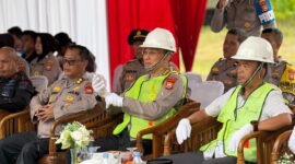 Polda Bengkulu memulai pembangunan Gudang Ketahanan Pangan Polri berkapasitas 1.000 ton di Desa Kandang Mas sebagai dukungan terhadap program strategis ketahanan pangan nasional.