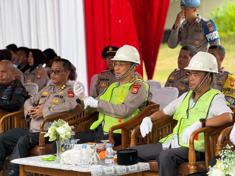 Polda Bengkulu memulai pembangunan Gudang Ketahanan Pangan Polri berkapasitas 1.000 ton di Desa Kandang Mas sebagai dukungan terhadap program strategis ketahanan pangan nasional.