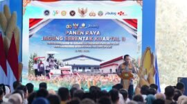 Kapolri Jenderal Listyo Sigit Prabowo membeberkan inovasi Polri di sektor pertanian mulai dari briket tongkol jagung Miracle Carbon hingga pupuk Presisi berbasis batu bara untuk mendukung ketahanan pangan nasional