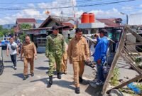 Kodim 0409/Rejang Lebong bersama Pemkab Rejang Lebong mulai memperbaiki jalan amblas di Talang Rimbo Baru dengan pembangunan permanen berupa plat deker untuk keamanan warga.