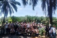TANAM: MAPEL Bengkulu bersama PT Bio Teknologi Nusantara menanam 1.000 pohon di DAS Sei Lemau, Bengkulu Tengah, sebagai komitmen menjaga kelestarian lingkungan dan mencegah banjir.(SELASA-19-05-2026)-- FOTO//MBG.