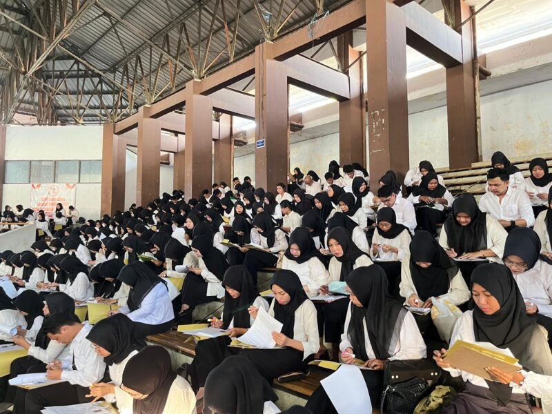Bengkulu menjadi salah satu dari 40 titik seleksi nasional SPPI 2026 dengan jumlah peserta mencapai 1.997 orang yang mengikuti tes MI dan Keswa. (RABU-21-05-2026)-- FOTO: HANDI/MBG.