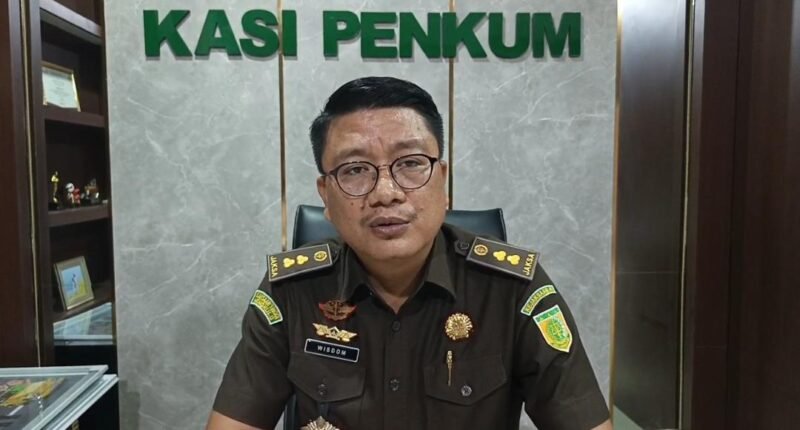 Kasi Penerangan Hukum Kejati Bengkulu, Fri Wisdom S Sumbayak SH MH
