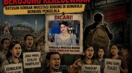 Dugaan investasi bodong dan arisan Dapin di Bengkulu menimbulkan kerugian lebih dari Rp20 miliar dengan korban dari berbagai kalangan, mulai ibu rumah tangga hingga pengusaha.