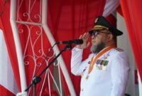 HUT RI ke-81, Helmi Hasan, Gubernur Bengkulu, HUT Kemerdekaan RI, Pemprov Bengkulu, Paskibraka Bengkulu, Balai Raya Semarak, Infrastruktur Bengkulu, Persatuan Indonesia