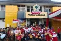DPD Partai Golkar Provinsi Bengkulu merayakan HUT ke-81 RI bersama masyarakat sekaligus memperkuat gagasan kantor Golkar sebagai rumah aspirasi warga.