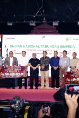 Undian Nasional Tabungan Simpeda 2026 di Bengkulu Sukses Digelar, Ini Pemenangnya