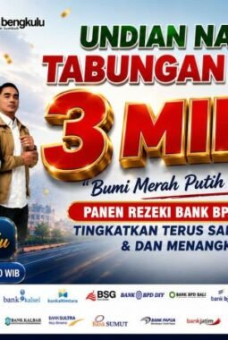 Undian Simpeda Jadi Etalase Bengkulu, Bank Bengkulu Libatkan UMKM dan Promosikan Budaya Daerah