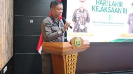Kepala Kejati Bengkulu Anton Delianto, S.H., M.H, menekankan bahwa Hari Lahir Kejaksaan bukan hanya kegiatan seremonial. Momentum tersebut harus menjadi kesempatan bagi seluruh insan Adhyaksa untuk memperbarui semangat pengabdian kepada bangsa dan negara.