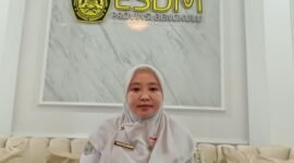 Kepala Dinas Energi dan Sumber Daya Mineral (ESDM) Provinsi Bengkulu, Rico Yulyana, Pastikan Erupsi Anak Krakatau Tak Ganggu Pasokan BBM.