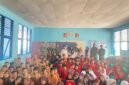 Foto Bersama Usai omando Resor Militer (Korem) 041/Garuda Emas (Gamas) menggelar kegiatan edukasi pengenalan pahlawan nasional kepada siswa Sekolah Dasar (SD) di Kota Bengkulu