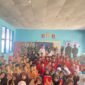 Foto Bersama Usai omando Resor Militer (Korem) 041/Garuda Emas (Gamas) menggelar kegiatan edukasi pengenalan pahlawan nasional kepada siswa Sekolah Dasar (SD) di Kota Bengkulu